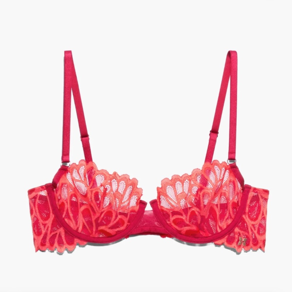 Savage X Fenty Savage Not Sorry Unlined Lace Balconette Bra